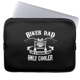 Grandfather Quotes Best Biker Dad Laptop Sleeve