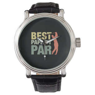 Grandfather Quotes   Best Papa By Par Golf Watch