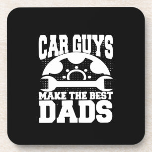 Grandfather Quotes   Car Guys Make The Best Dads Coaster