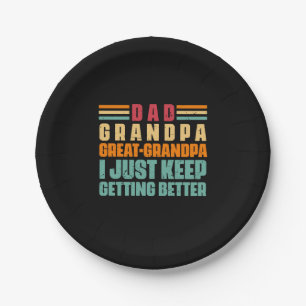Grandfather Quotes   Dad Great Grandpa Paper Plate