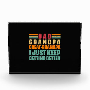 Grandfather Quotes   Dad Great Grandpa Photo Block