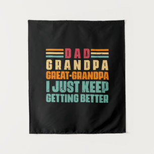 Grandfather Quotes Dad Great Grandpa Tapestry