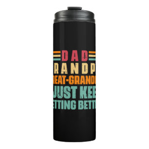 Grandfather Quotes   Dad Great Grandpa Thermal Tumbler