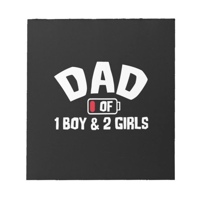 Grandfather Quotes | Dad Of One Boy Notepad (Front)
