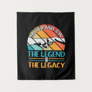 Grandfather Quotes   Father And Son The Legend Tapestry