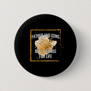 Grandfather Quotes   Father And Sons Best Friend 6 Cm Round Badge