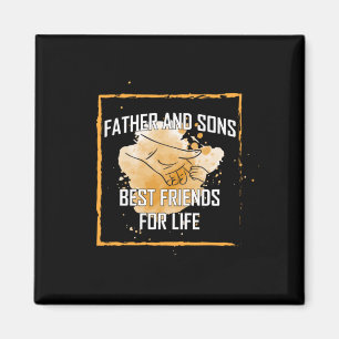 Grandfather Quotes Father And Sons Best Friend Magnet