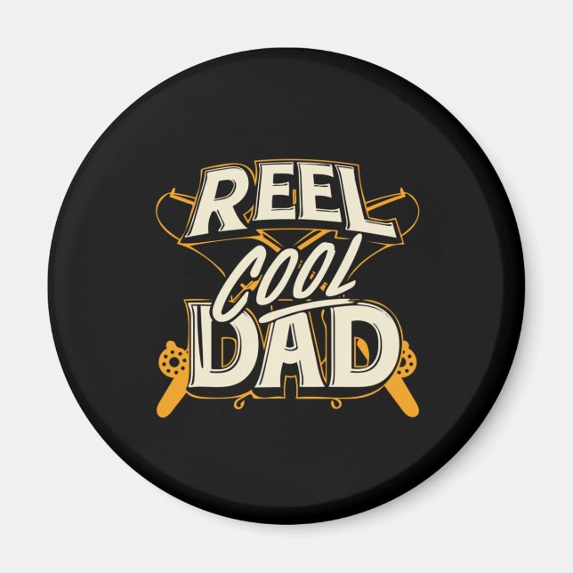 Grandfather Quotes | Fishing Cool Dad Magnet (Front)