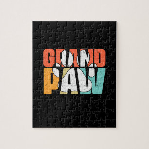 Grandfather Quotes   Grandpaw Dog Jigsaw Puzzle