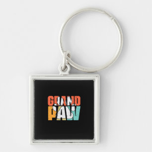 Grandfather Quotes Grandpaw Dog Key Ring