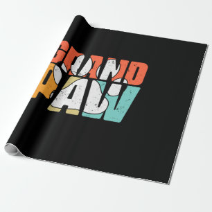 Grandfather Quotes Grandpaw Dog Wrapping Paper