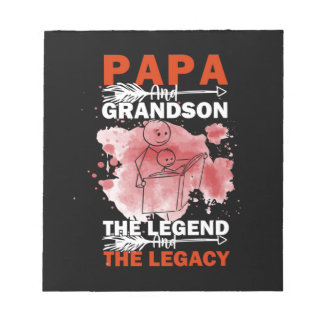 Grandfather Quotes | Papa And Grandson Notepad