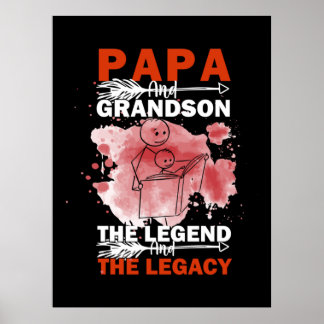 Grandfather Quotes | Papa And Grandson Poster