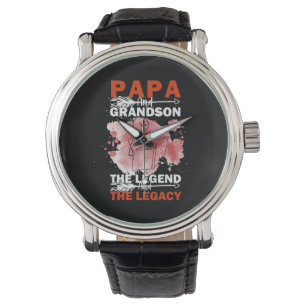Grandfather Quotes Papa And Grandson Watch