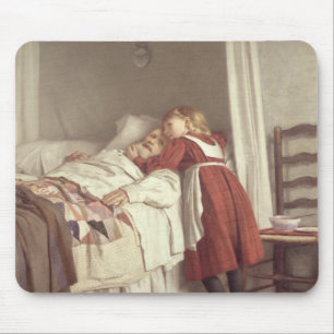 Grandfather's Little Nurse Mouse Pad