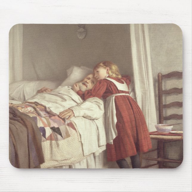 Grandfather's Little Nurse Mouse Pad (Front)