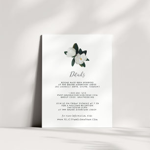 Grandiflora Guest Information Card