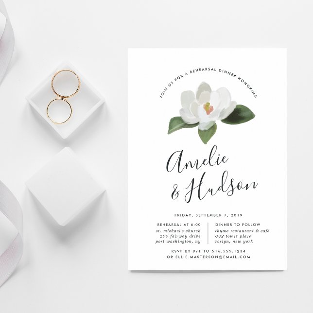 Grandiflora Rehearsal Dinner Invitation (Creator Uploaded)