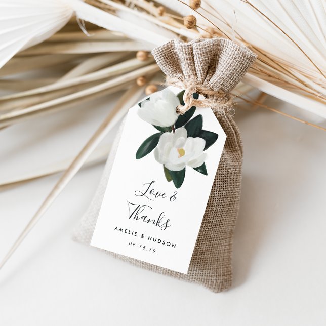 Grandiflora Wedding Favour Gift Tags (Creator Uploaded)