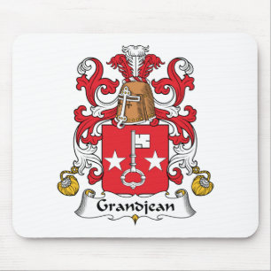 Grandjean Family Crest Mouse Pad