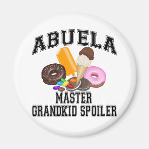 Grandkid Spoiler Abuela Magnet
