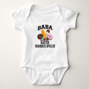 Grandkid Spoiler Baba Baby Bodysuit