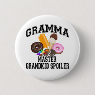 Grandkid Spoiler Gramma 6 Cm Round Badge