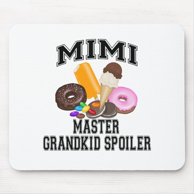 Grandkid Spoiler Mimi Mouse Pad (Front)