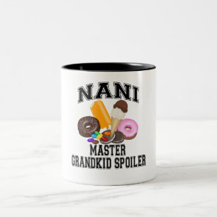 Grandkid Spoiler Nani Two-Tone Coffee Mug