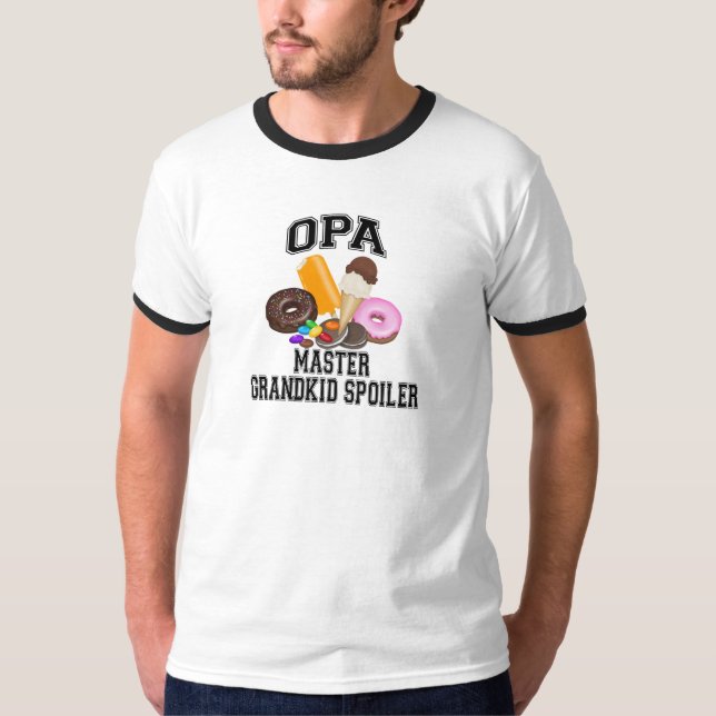 Grandkid Spoiler Opa T-Shirt (Front)