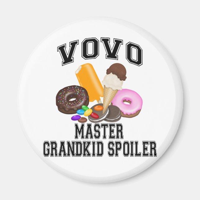 Grandkid Spoiler VoVo Magnet (Front)