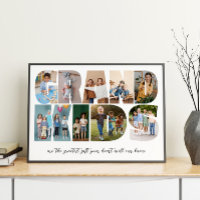 Grandkids 9 Photo Collage, Gift for Grandparents