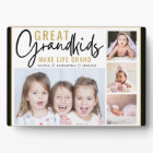 Grandkids Make Life Grand Grandparents 4 Photo   