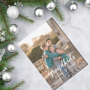 Grandkids Make Life Grand Holiday Card