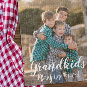 Grandkids Make Life Grand Jigsaw Puzzle