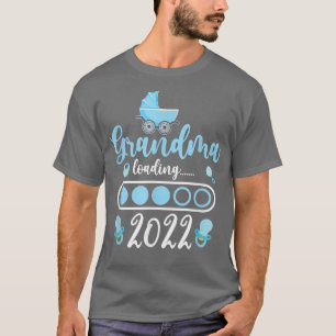 Grandma 2022 Baby Loading Grandchild  T-Shirt