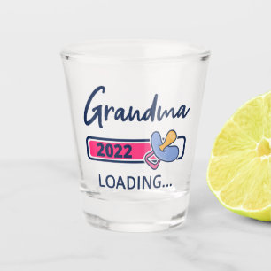 Grandma 2022 Loading I - Promoted To Grandmother Shot Glass