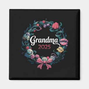Grandma 2025 For New Grandmother Gift Magnet
