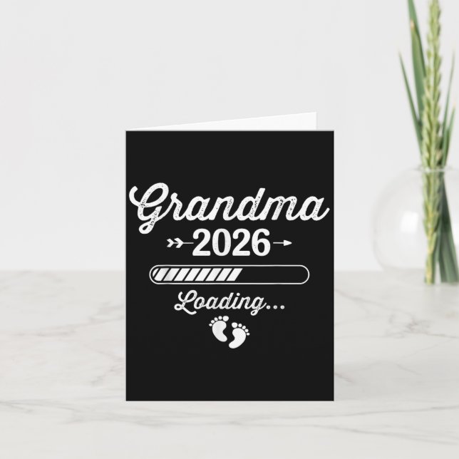 Grandma 2026 Loading  Card (Front)