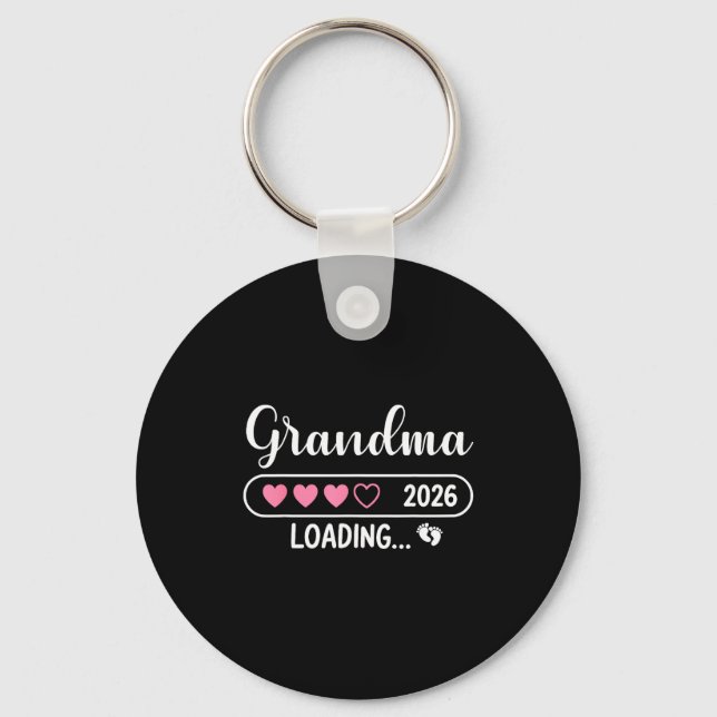 Grandma 2026 Loading New Grandma Est 2026  Key Ring (Front)