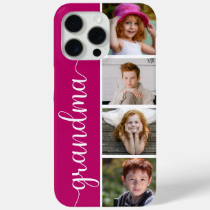 Grandma 4 Photo iPhone 15 Pro Max Case