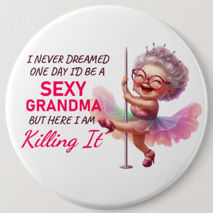 Grandma 6 Cm Round Badge