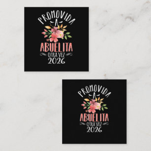 Grandma Again In Spanish Square Business Card