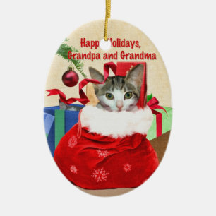 Grandma and Grandpa's Christmas Ornament