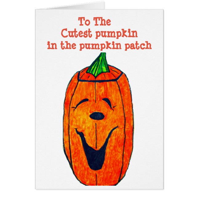 GRANDMA AND GRANDPA'S CUTEST PUMPKIN (Front)