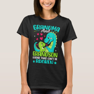 Grandma And Grandson A Bond That Can't Be Broken D T-Shirt