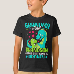 Grandma And Grandson A Bond That Can't Be Broken D T-Shirt