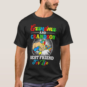 Grandma And Grandson Best Friend For Life Autism A T-Shirt