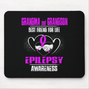 Grandma And Grandson Best Friend Of Life Epilepsy Mouse Pad