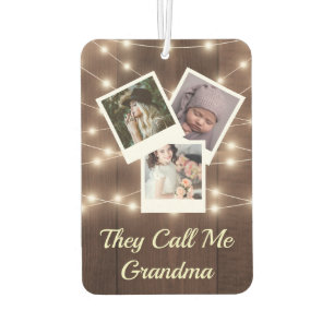 Grandma Automobile Baby Design Your Own Family Car Air Freshener